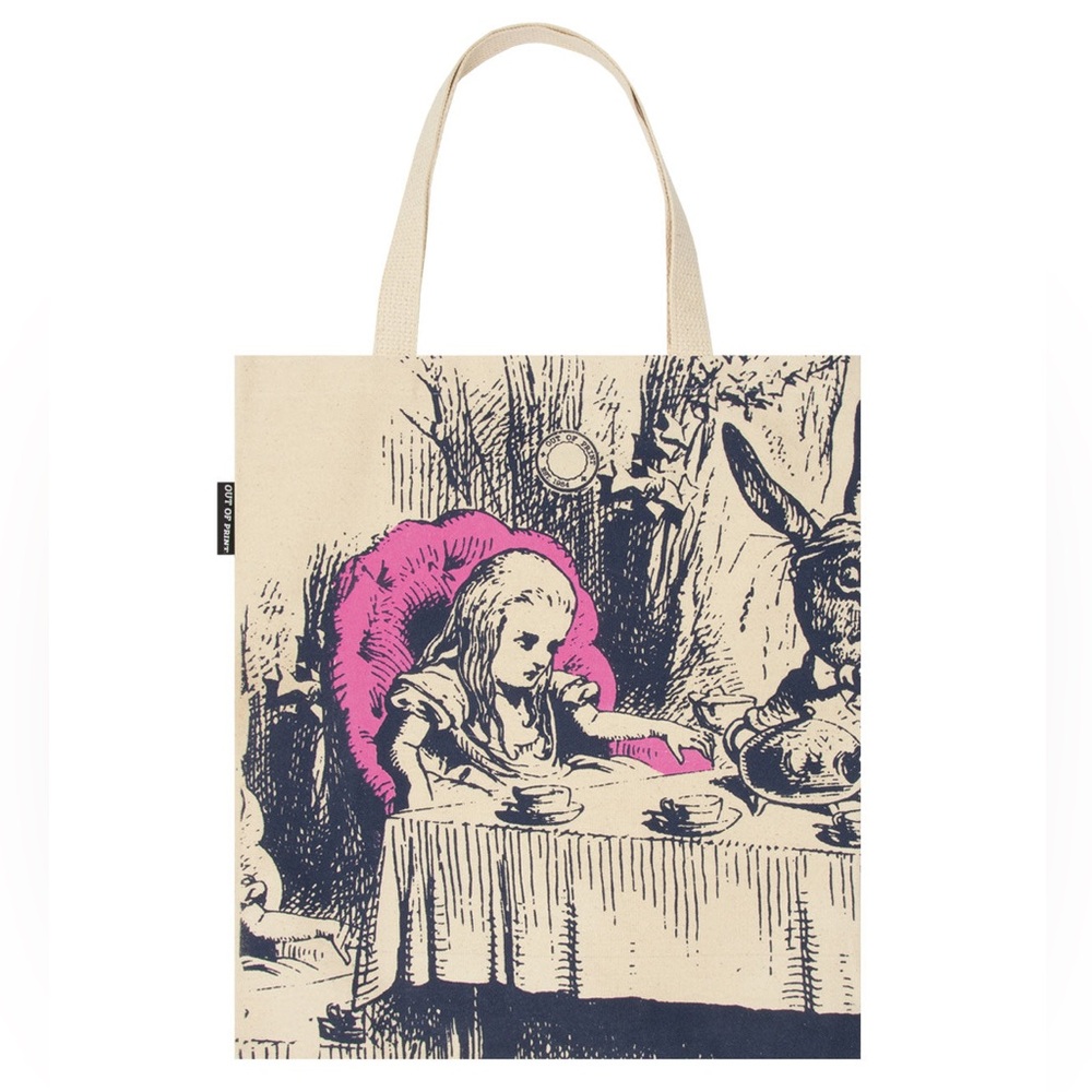 Out of Print Alice in wonderland tote
